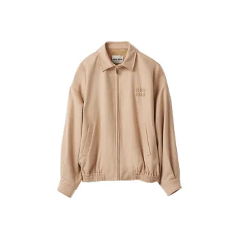 MIU MIU Jackets Women's Sand Yellow