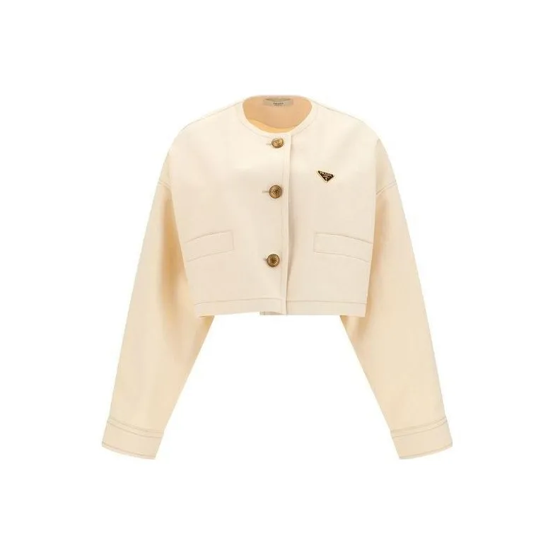 PRADA Jackets Women's Beige-0