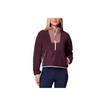 Columbia Sequoia Grove™ Half Zip Fleece Jackets & Coats Women's Brown Red