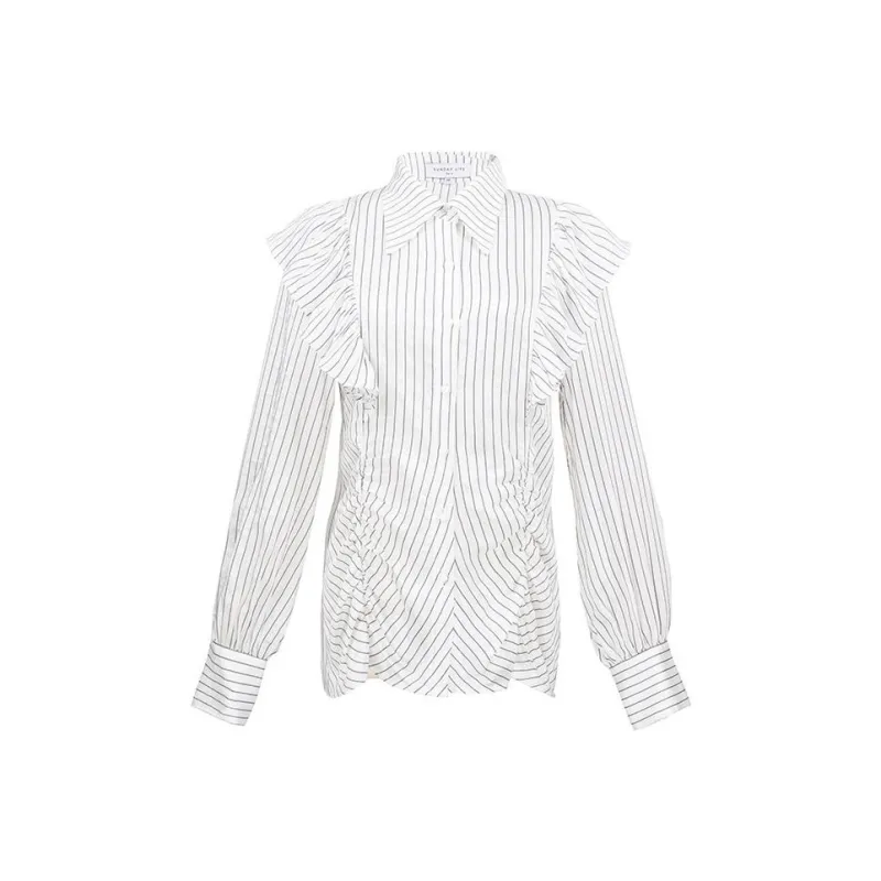 SUNDAY LIFE Shirt Women's White Blue-0