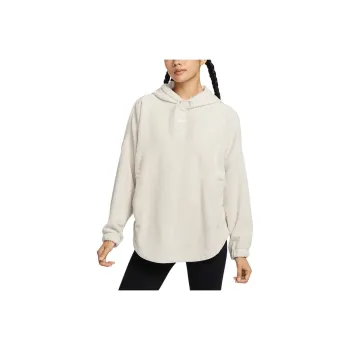 Nike Therma FIT One Sweatshirt Women's Light Earth Brown/White