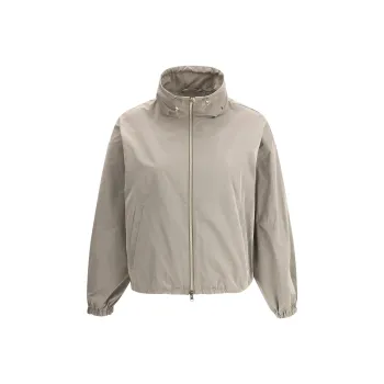 HERNO Drawstring Zip Up Jacket