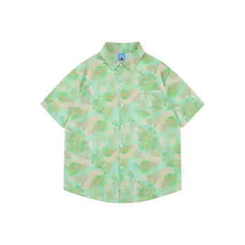 YUZHAOLIN Shirts Unisex Green