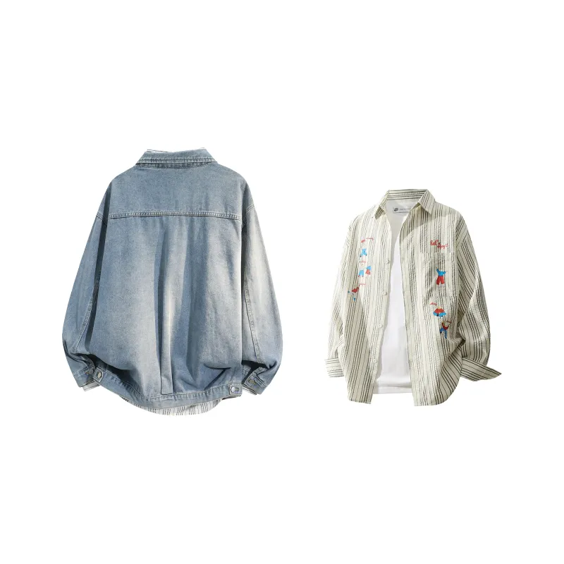Tre Club Denim Jackets Unisex-11