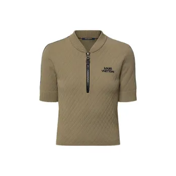 LOUIS VUITTON SS24 Knitwear Women's Khaki