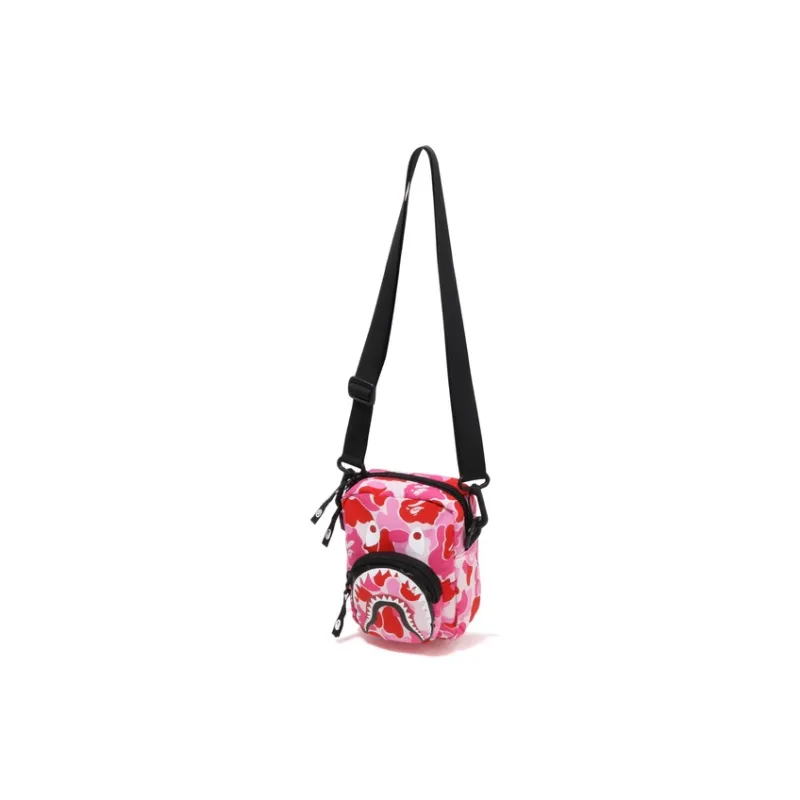 A BATHING APE Polyamide Crossbody Bag Unisex Multicolor-4