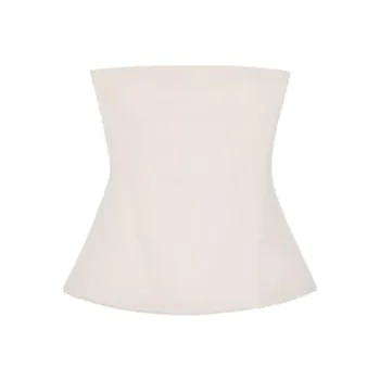 ZARA Strapless Top Women's Raw White