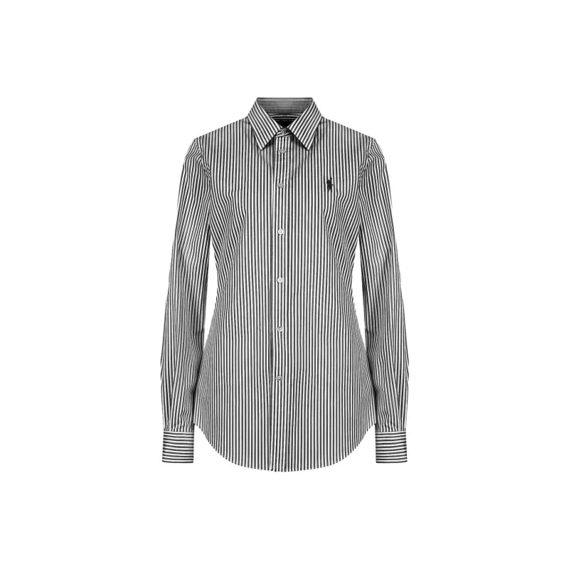Polo Ralph Lauren Shirt Women's Black Gray-0