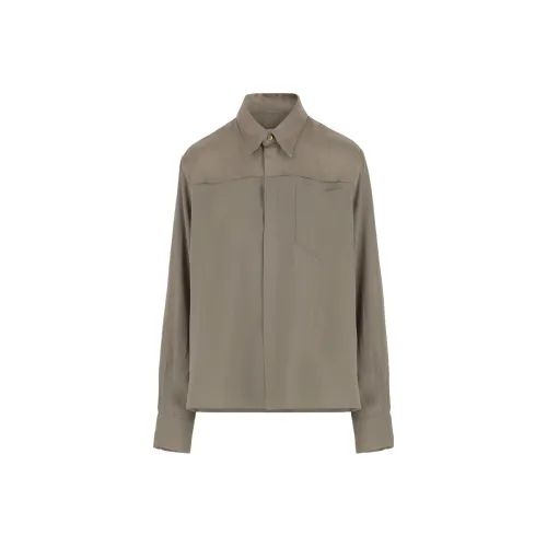 AMIPARIS Paris Ami De Coeur Long Sleeved Plain Shirt