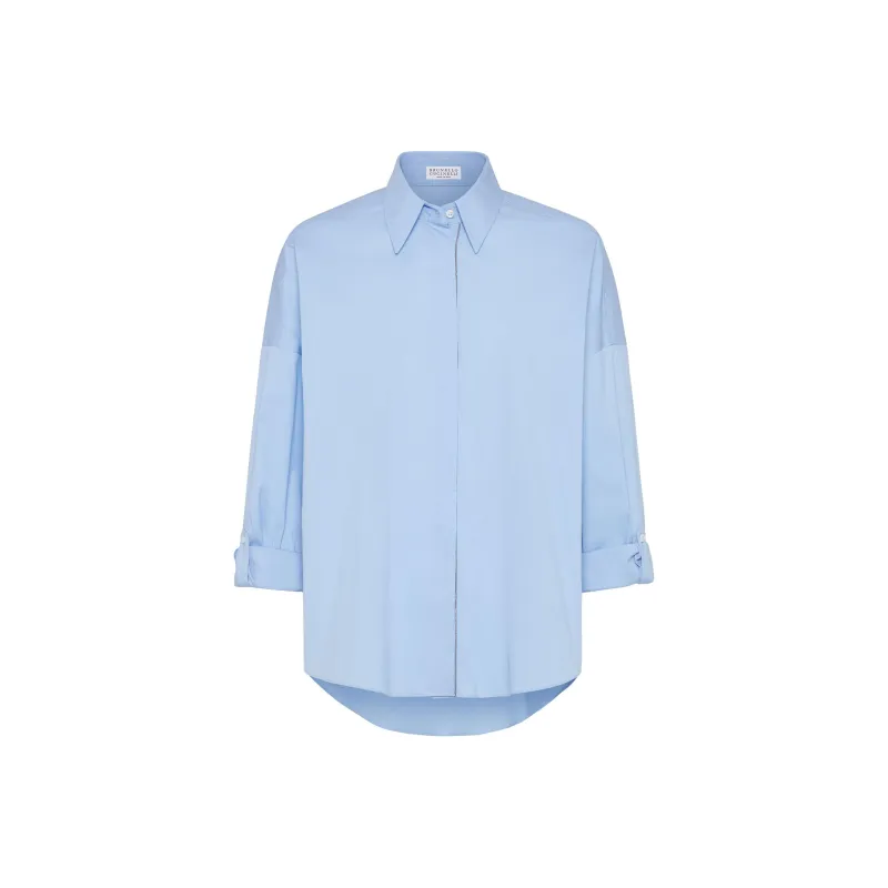 Brunello Cucinelli Poplin Shirt-0