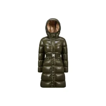 Moncler Bellevue Long Down Coat
