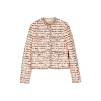 ELIE SAAB Camaleonte Sequin Embellished Jacket