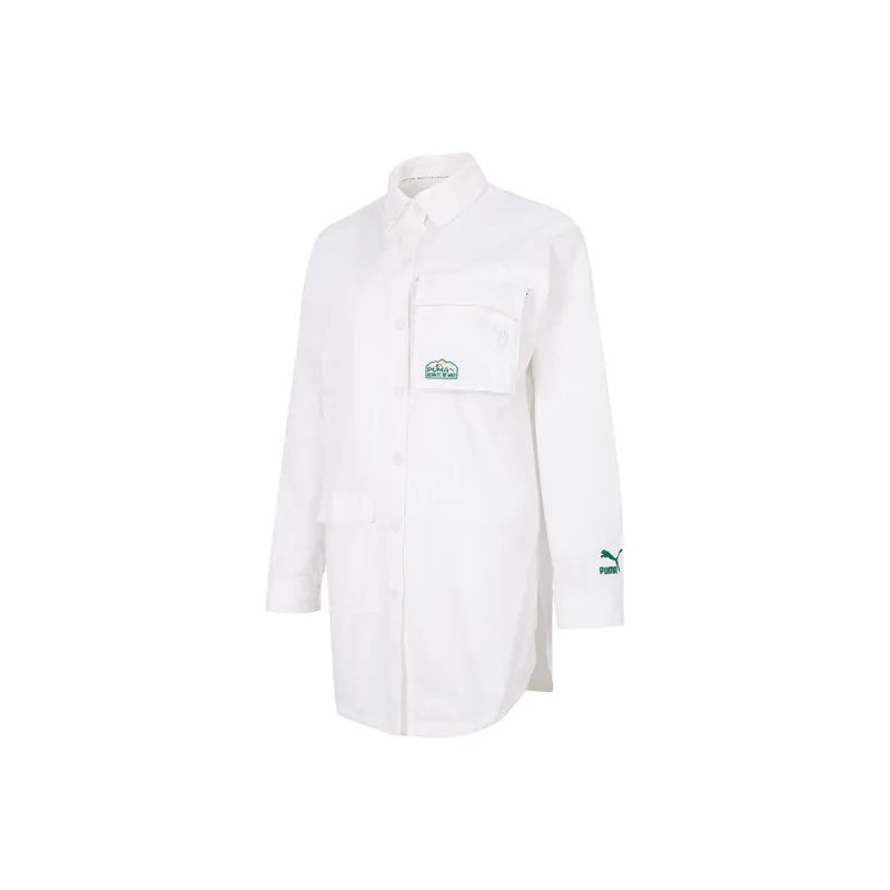 PUMA Jackets Women's White-0