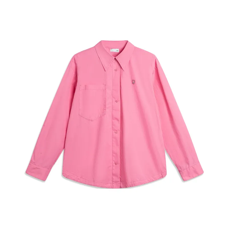 LiNing Sports Fashion Collection Shirt Women's Morning Light Pink-0