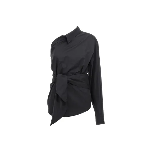 MOSCHINO Asymmetric One Shoulder Shirt