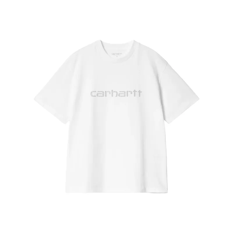 Carhartt WIP W' S/S FW24 Drop Shoulder Sleeve T Shirt Women's White-0