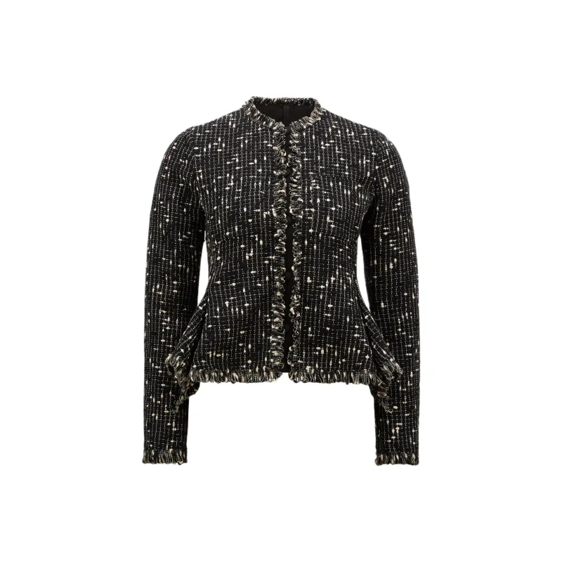 Moncler Verneuil Jackets Coats Women's Black-0