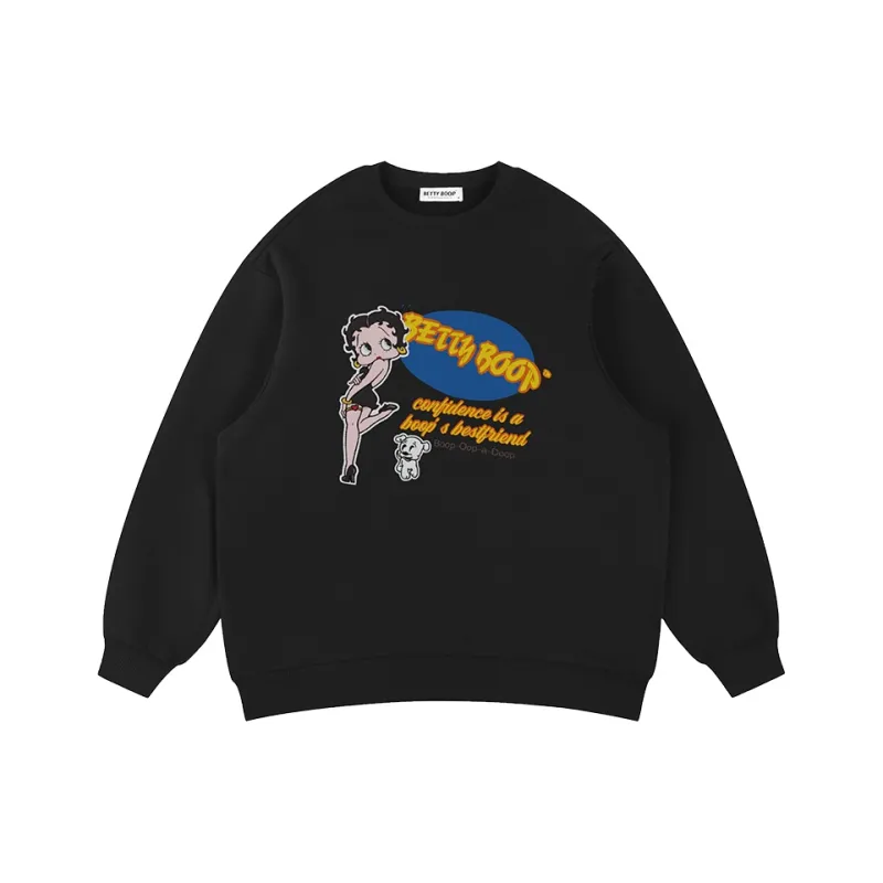 BETTY BOOP Sweatshirts Unisex-0