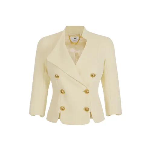 Elisabetta Franchi Jackets & Coats Women's Yellow