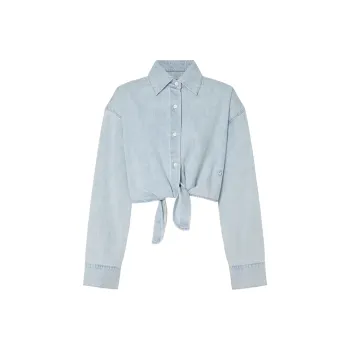 MO&CO Shirts Women's Denim Blue