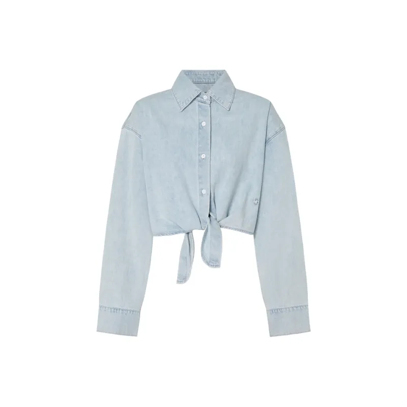 MO&CO Shirts Women's Denim Blue-0