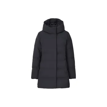 UNIQLO Down Jacket Women's Snow Mountains Black
