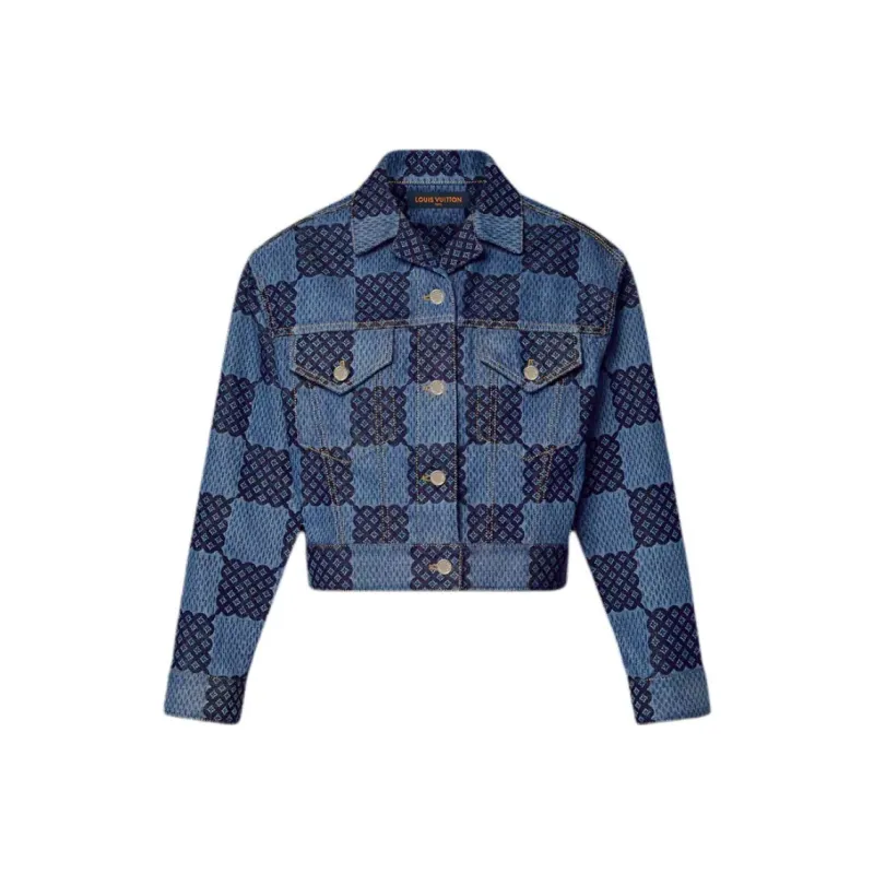LOUIS VUITTON Damier Denim Jacket-0