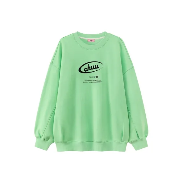 CHUU Sweatshirt Women's Light Green-0