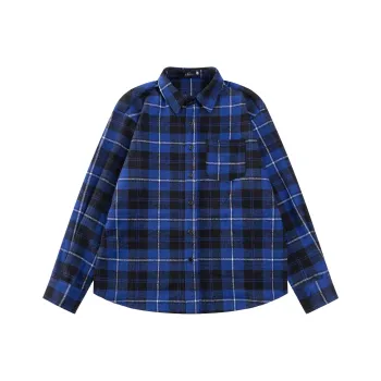 YINLEI Shirts Unisex Blue