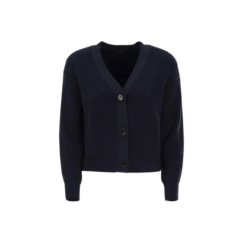 WEEKEND MaxMara Nirvana Ribbed Knit Cardigan-0