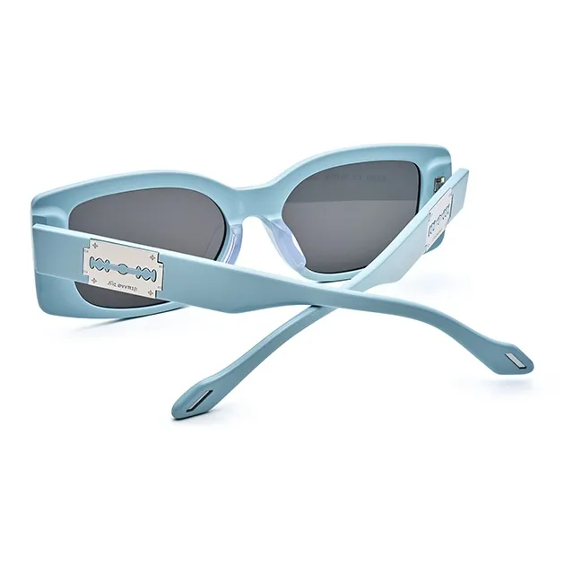 THE OWNER Plate Frame Rectangular Sunglasses Unisex-21