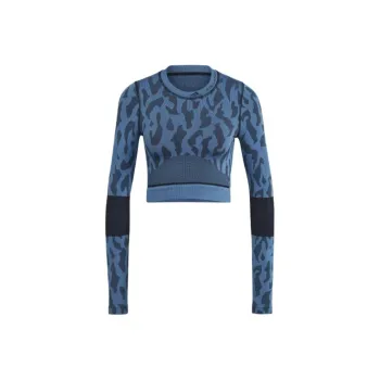 Adidas x Stella McCartney T-Shirt Women's Storm Blue/Black