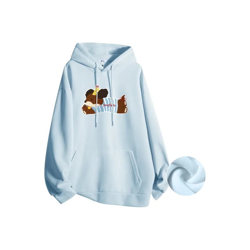 Warrior Riding The Wind Collection Huichao Sweatshirt Unisex Pink-54