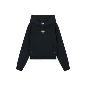 Heartboon Sweatshirt Women's Gray Black