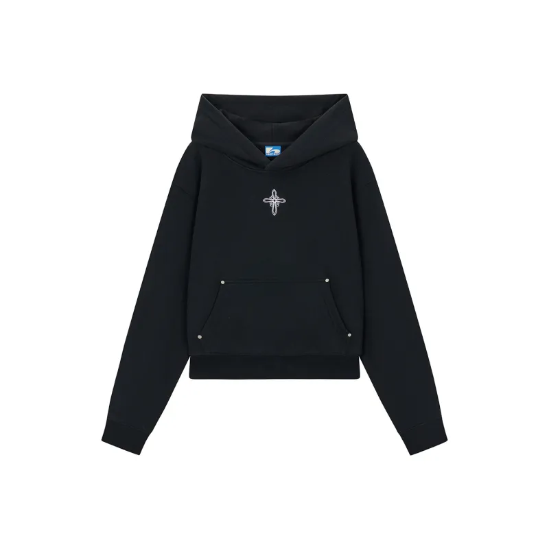 Heartboon Sweatshirt Women's Gray Black-0
