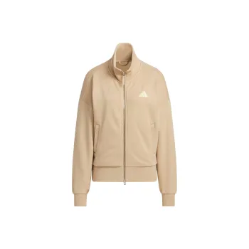 Adidas LOGO KN JKT Jacket Women's Warm Sand