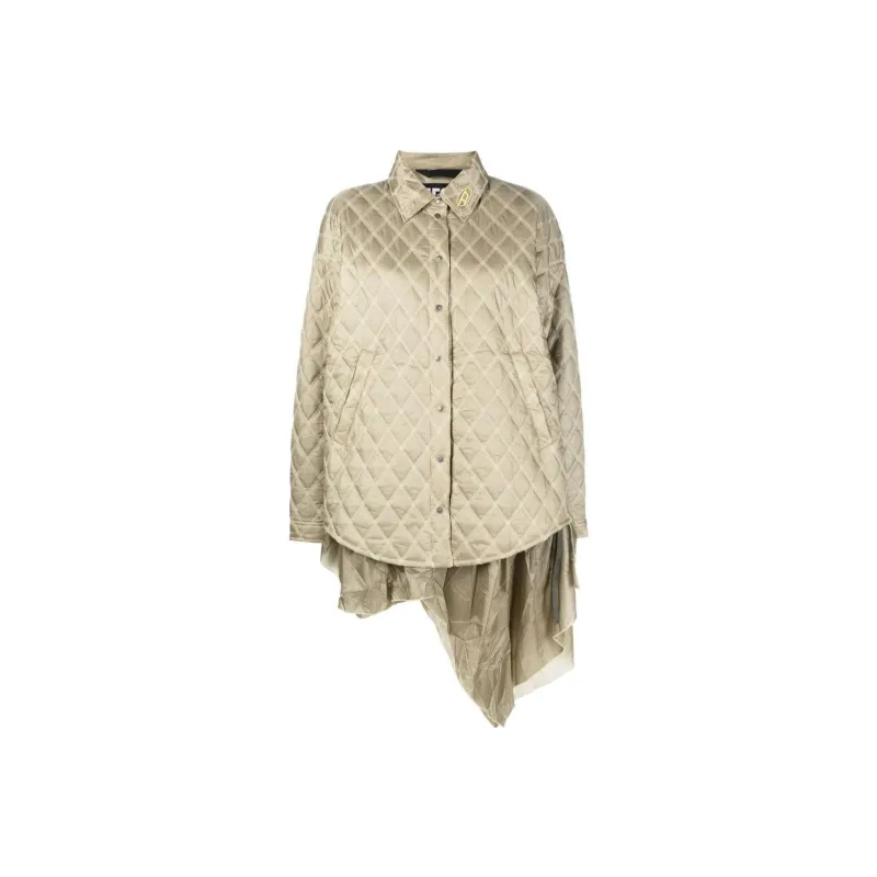 DIESEL Jackets Women's Olive Green-0