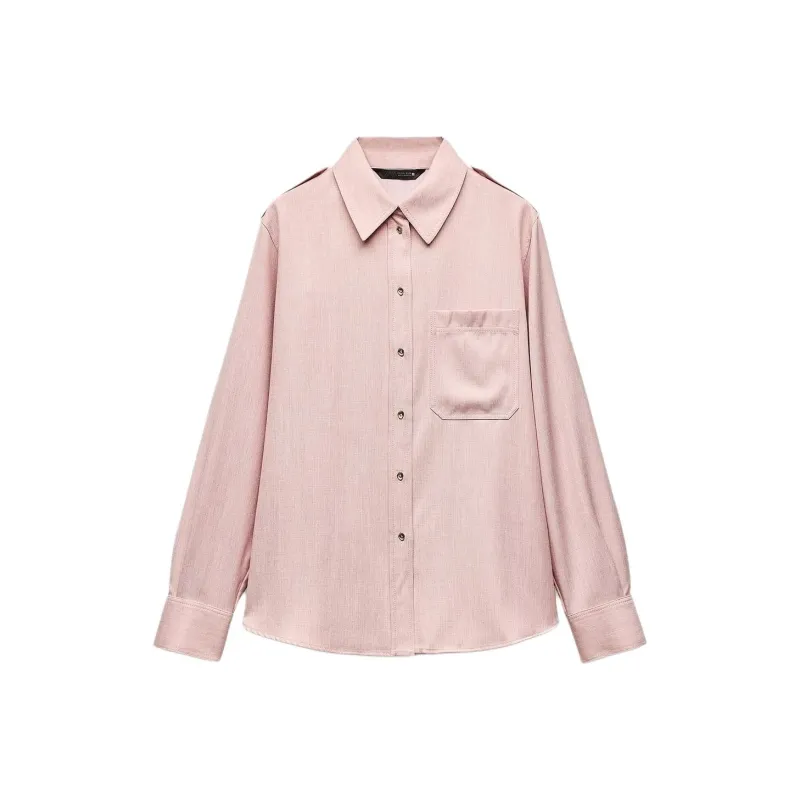 ZARA Shirts Women's Pink-0