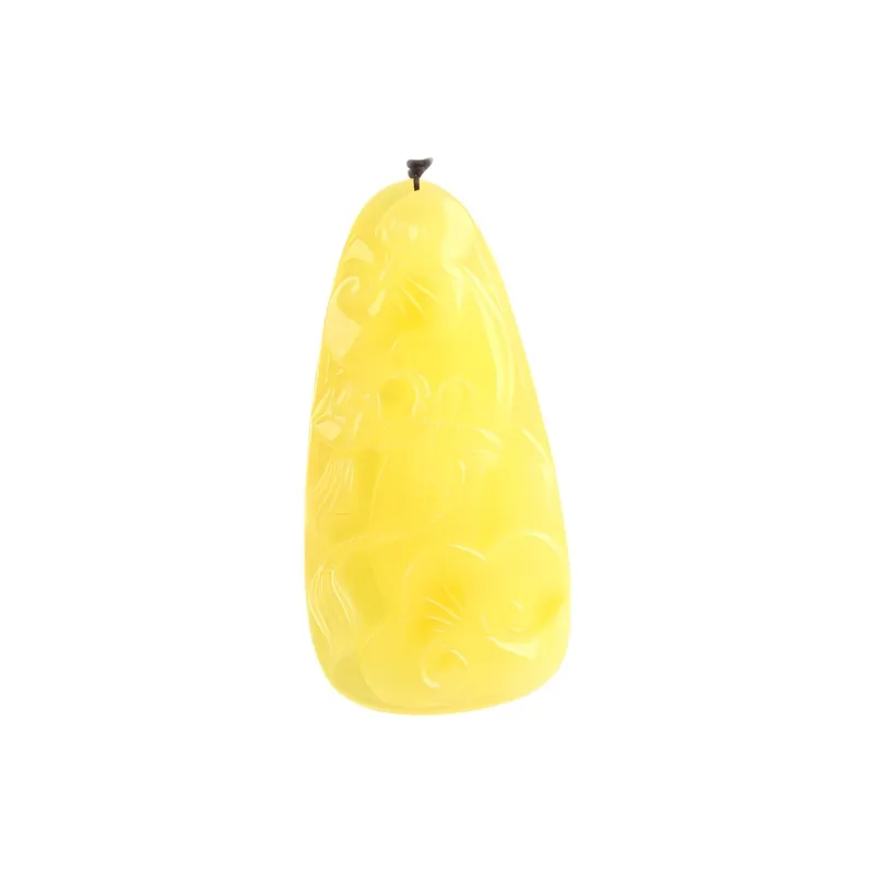 POSILAN Amber Beeswax Necklaces Unisex-0