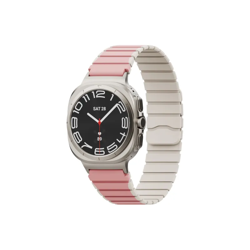 ZHENGGUANG Two Tone Collection Watch Band Samsung Compatibility Silicone Material-4