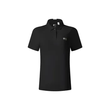 FILA Golf Series Polo Shirt Women's Pitch Black