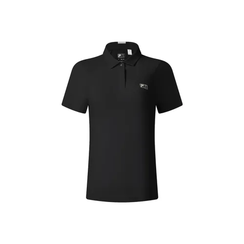 FILA Golf Series Polo Shirt Women's Pitch Black
