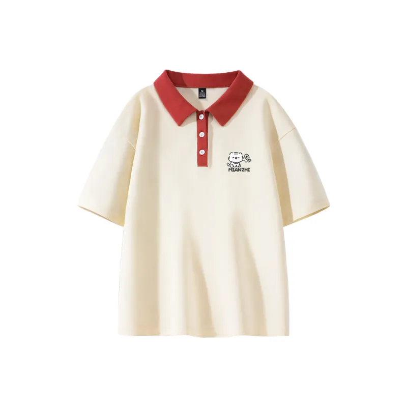 Cotton Polo Shirts Women's-1