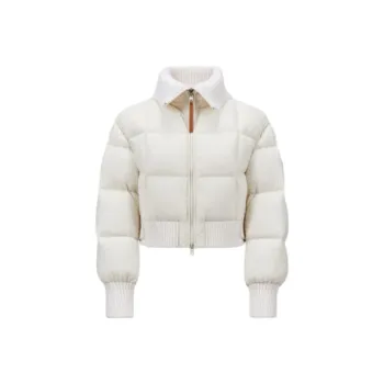 Moncler Jadeite Zip Up Short Padded Jacket