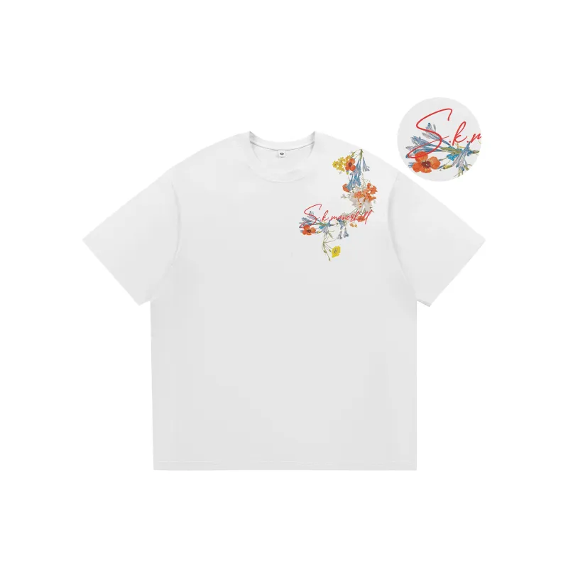 S.k. Manor Hill Short Sleeved T Shirts Unisex-4