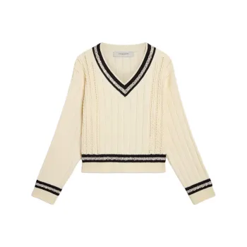 Golden Goose V Neck Embellished Jumper