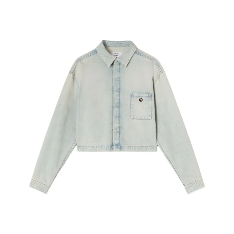 AMBUSH Boxy Denim Shirt-0