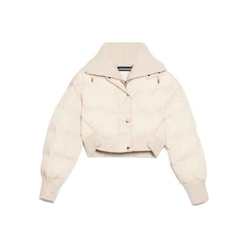 Jacquemus La Doudoune Caraco Jacket Off White-0