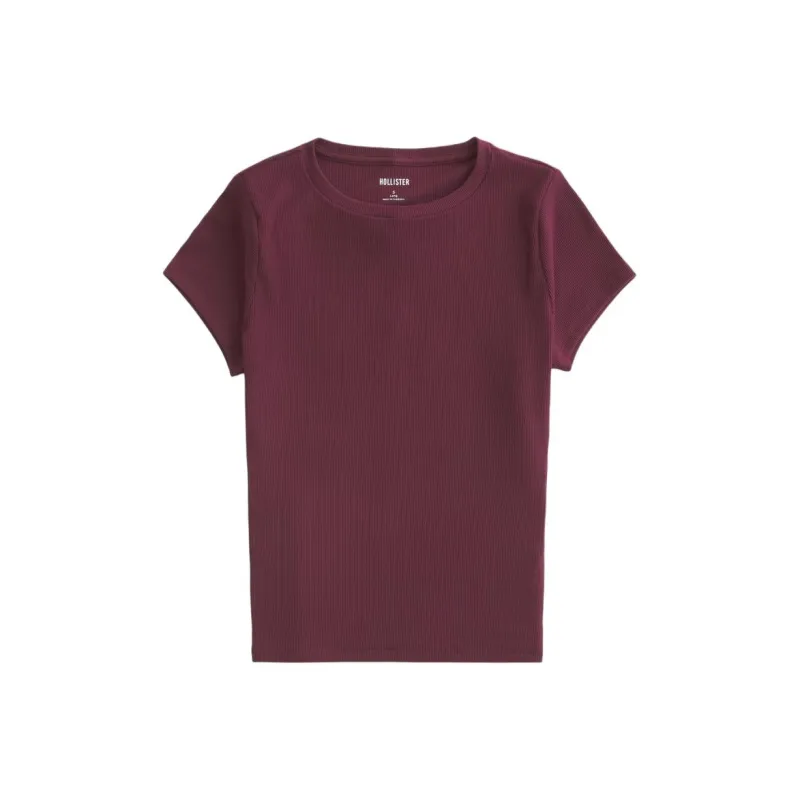 Hollister T-Shirt Women's Samba Red-0