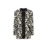logo-patch lightweight jacket